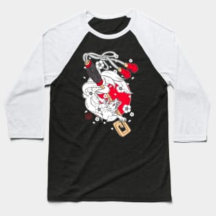 Japanese fox and Inari key Baseball T-Shirt